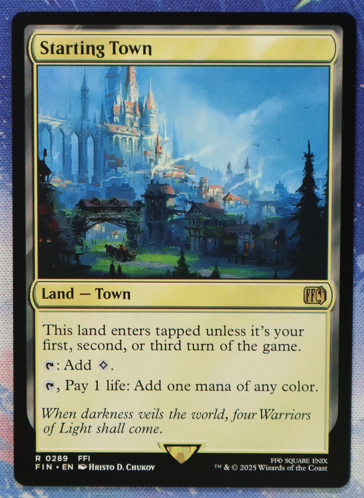 Starting Town #289 FIN hologram