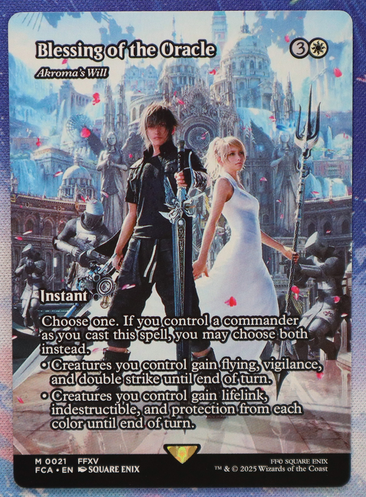 Akroma's Will Blessing of the Oracle #21 FCA hologram