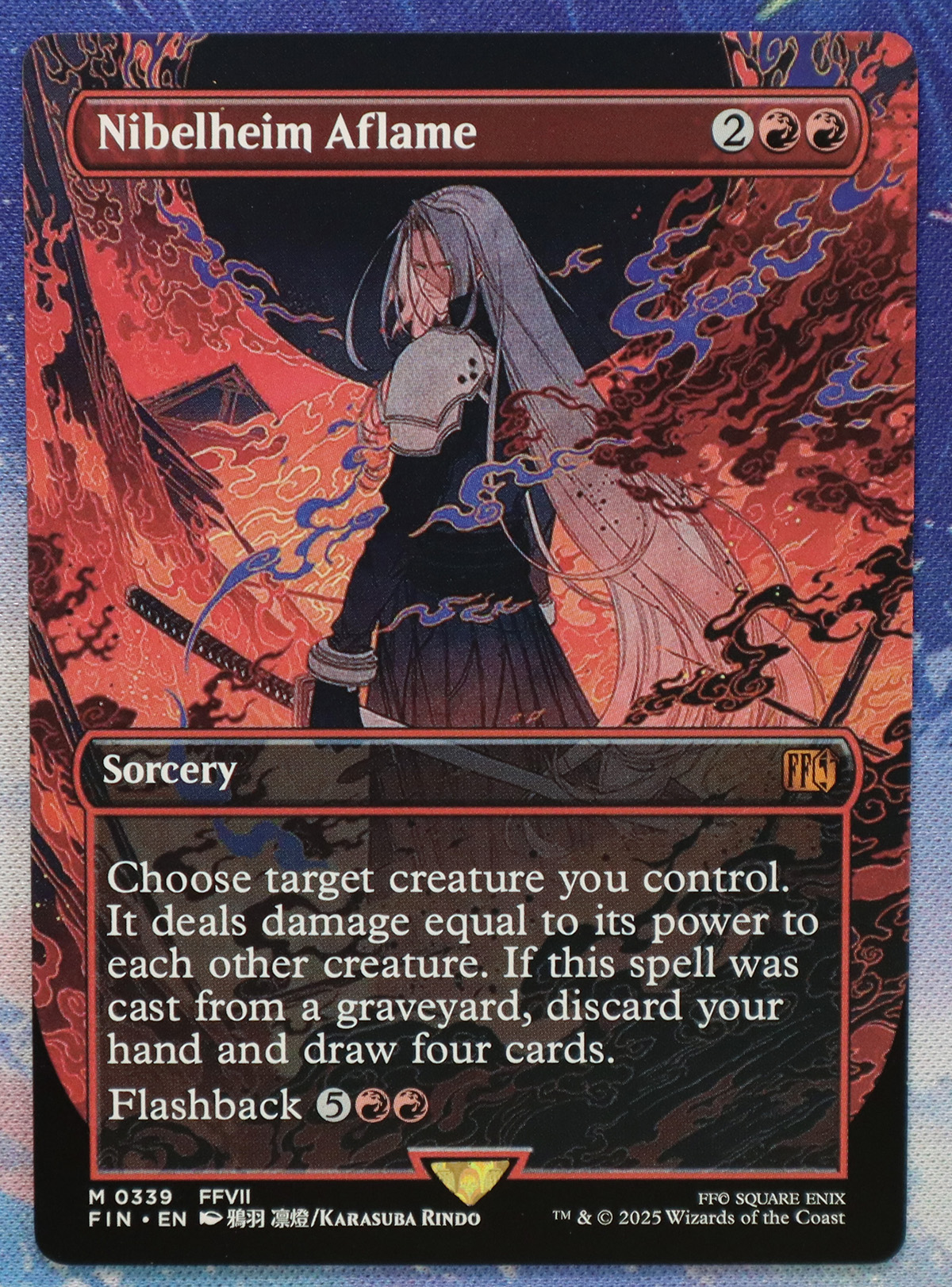 Nibelheim Aflame #339 FIN hologram