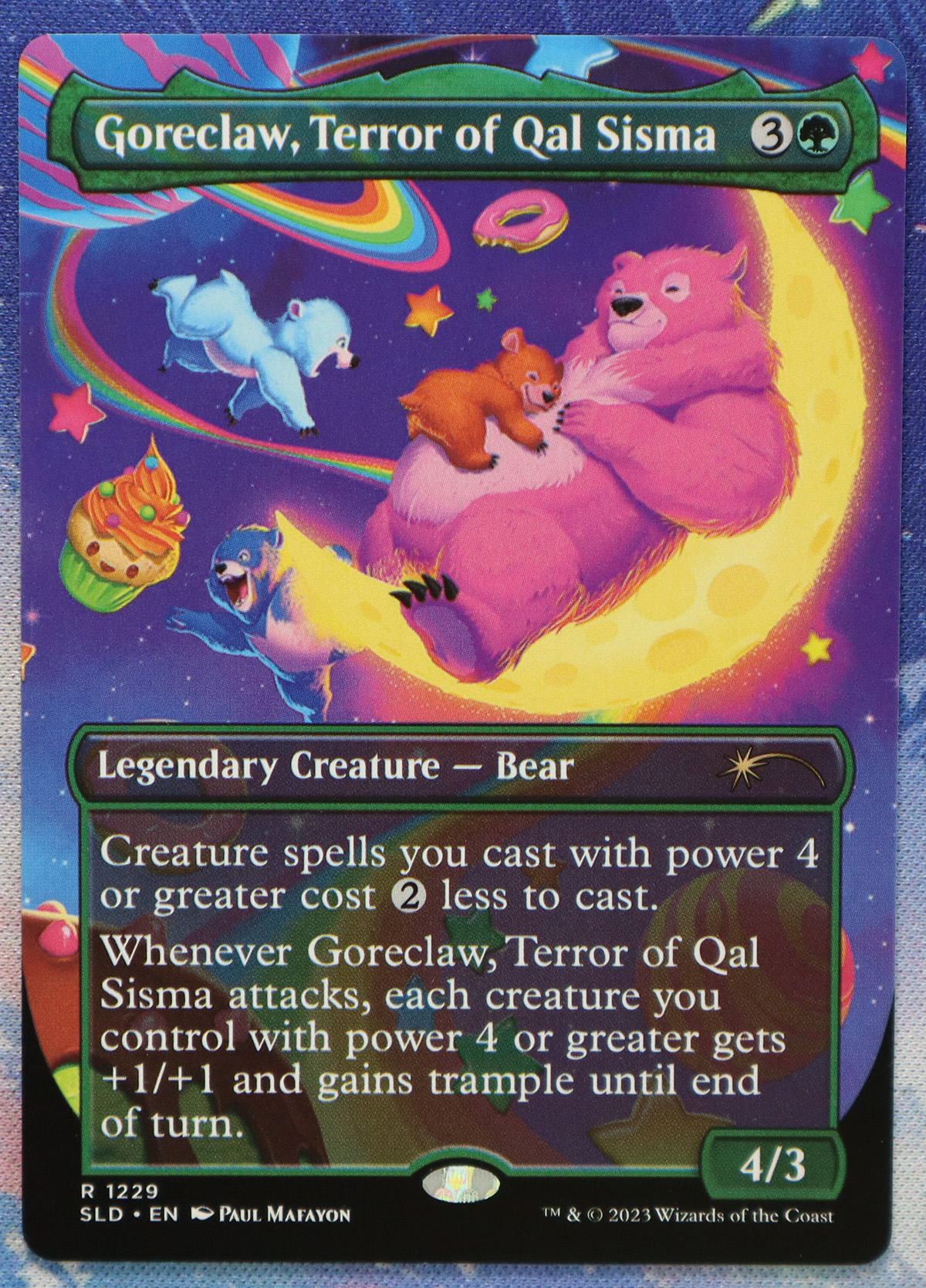 Goreclaw, Terror of Qal Sisma #1229 SLD hologram