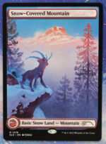 Snow-Covered Mountain #1476 Secret Lair Drop (SLD) hologram