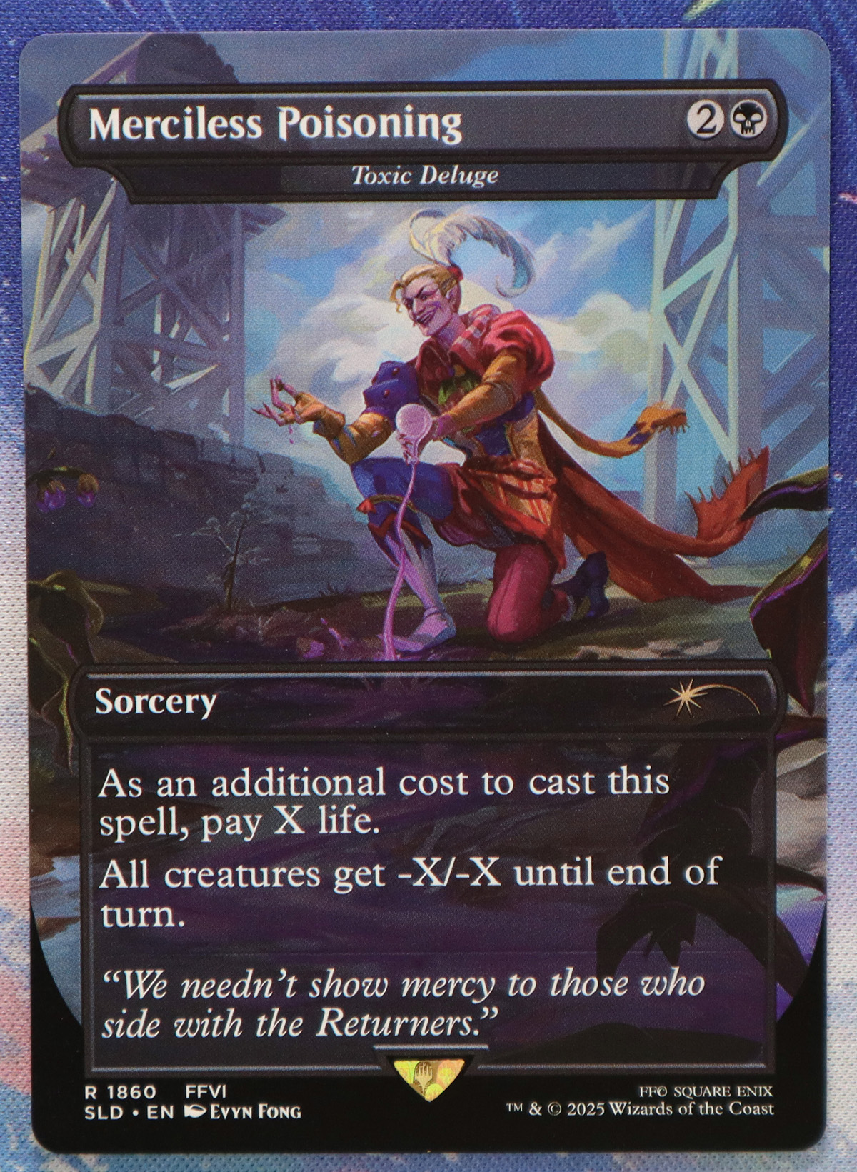 Toxic Deluge Merciless Poisoning #1860 SLD hologram