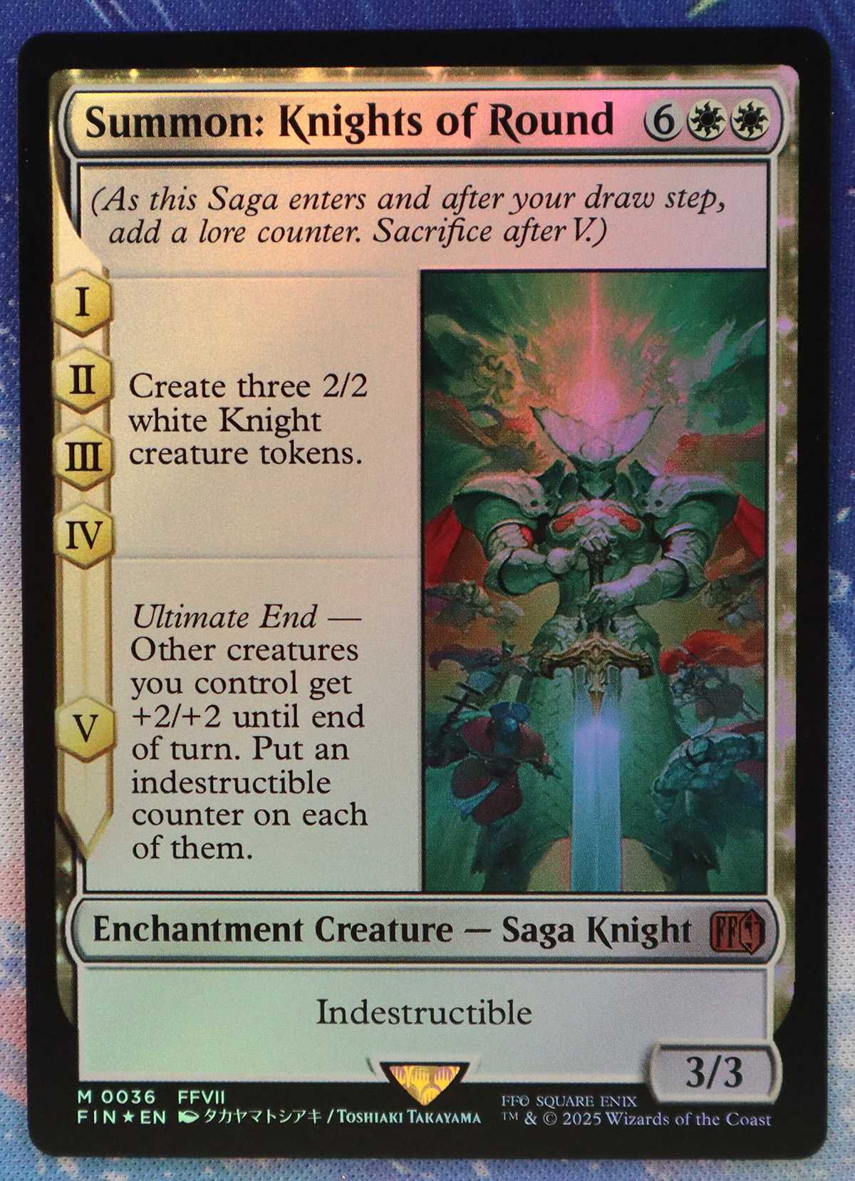 Summon: Knights of Round #36 FIN foil