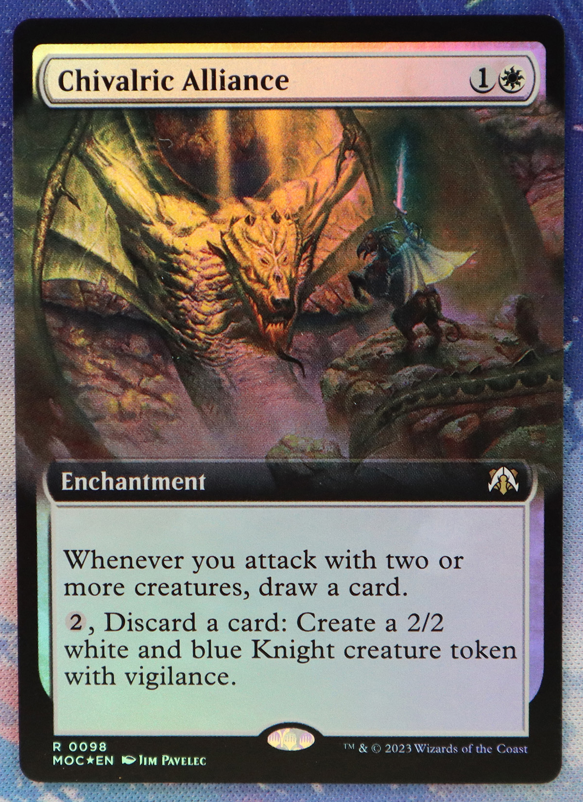 Chivalric Alliance #98 MOC foil