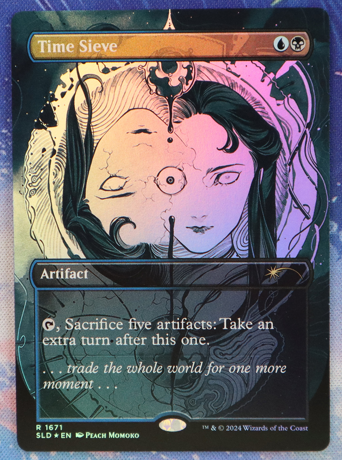 Time Sieve #1671 SLD foil