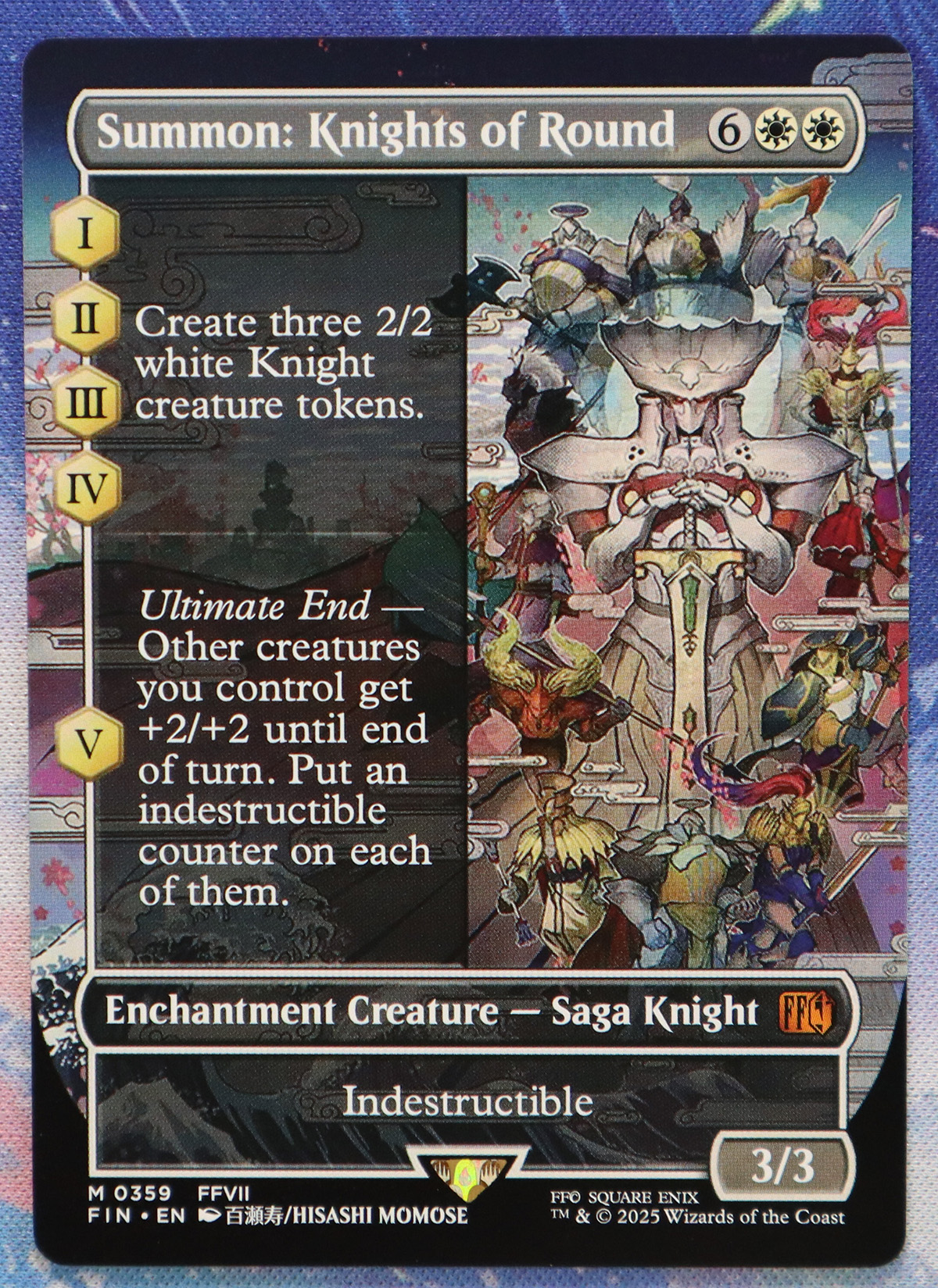 Summon: Knights of Round #359 FIN hologram