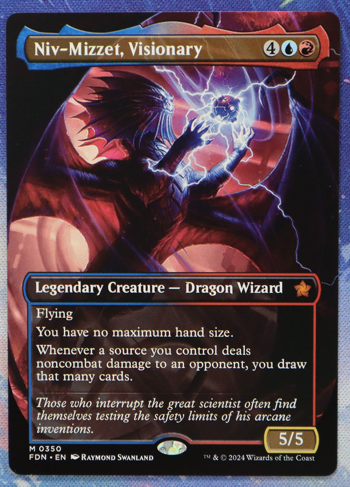 Niv-Mizzet, Visionary #350 FDN hologram