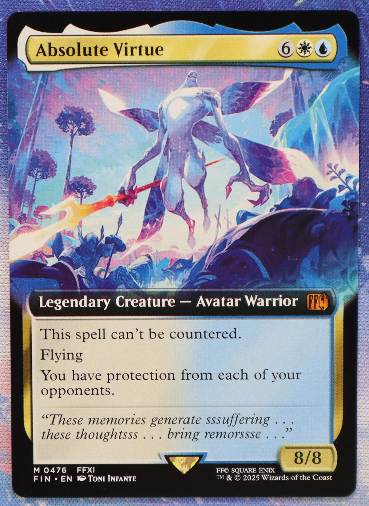 Absolute Virtue #476 FIN hologram