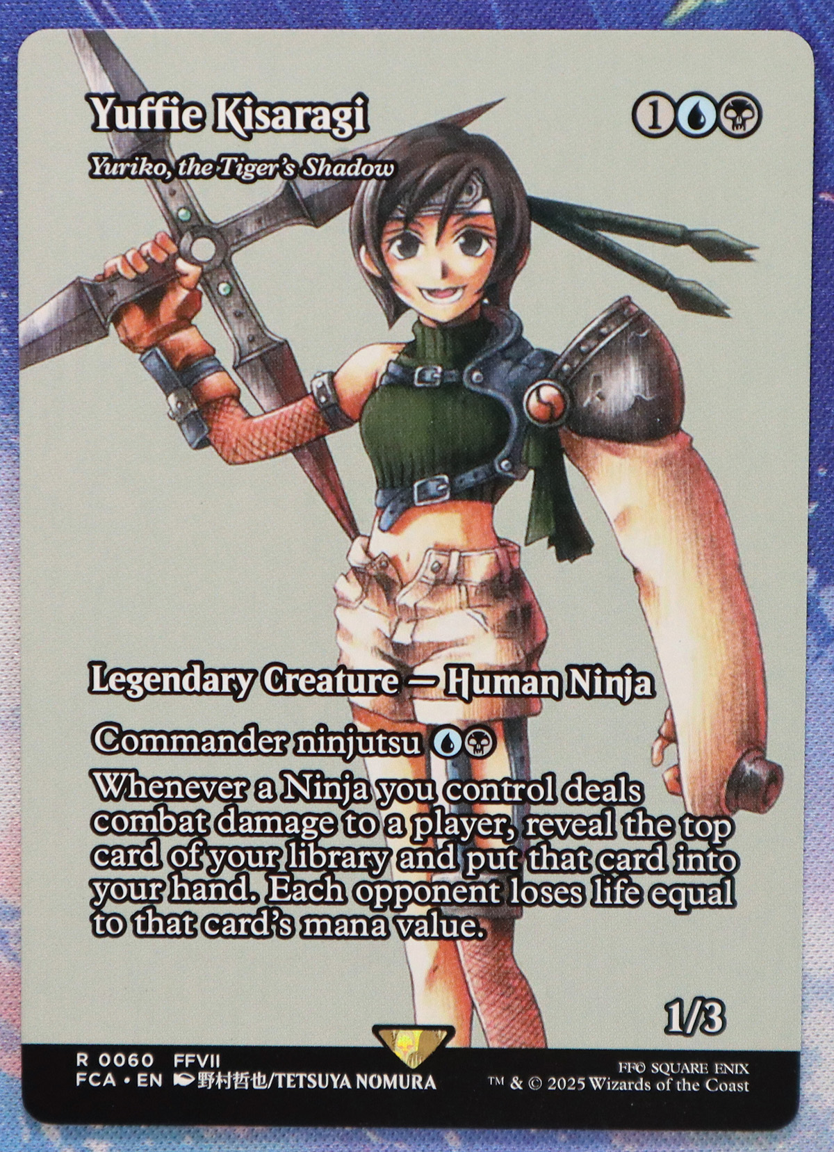 Yuriko, the Tiger's Shadow Yuffie Kisaragi #60 FCA hologram