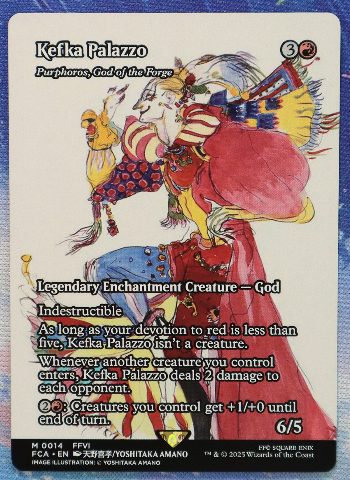 Kefka Palazzo (Purphoros, God of the Forge) FCA hologram