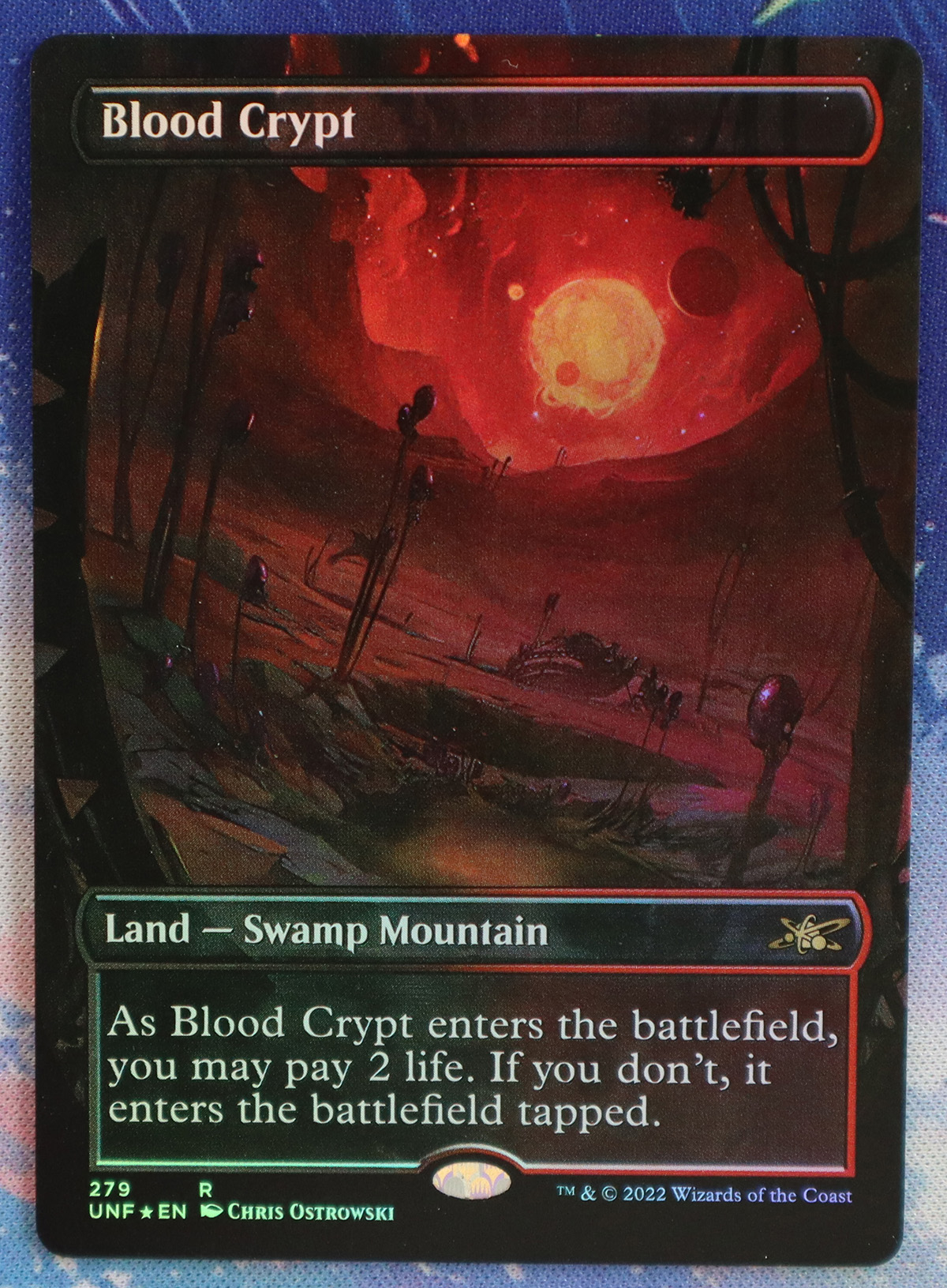 Blood Crypt #279 Unfinity (UNF) foil