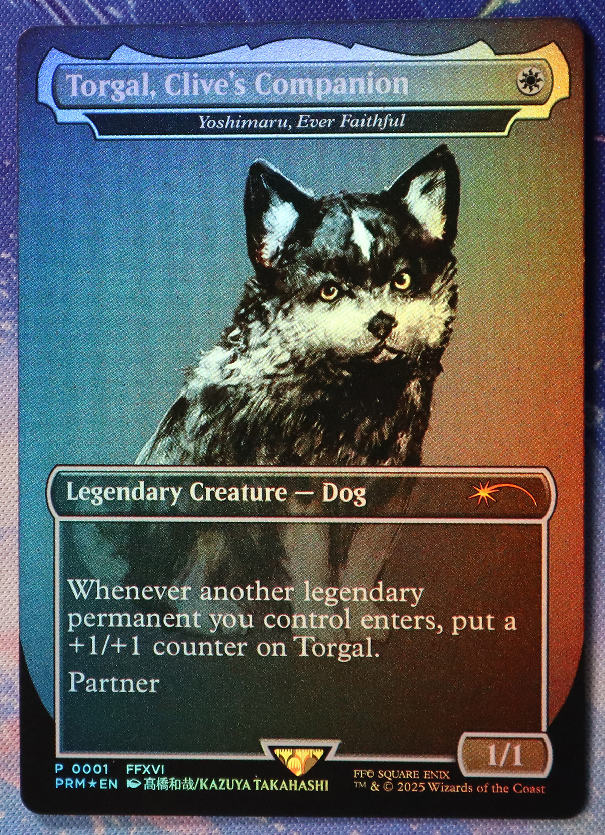 Yoshimaru, Ever Faithful Torgal, Clive's Companion PF25 foil