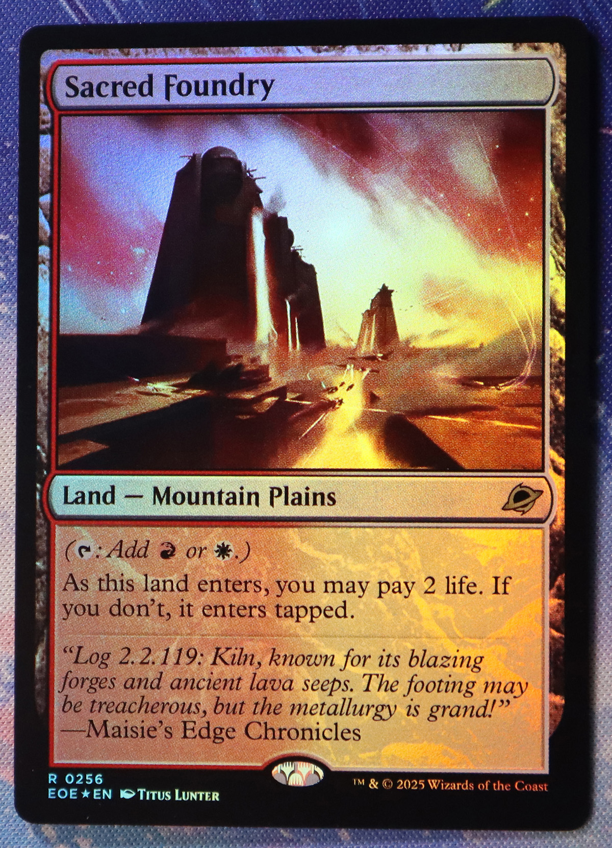 Sacred Foundry #256 EOE foil