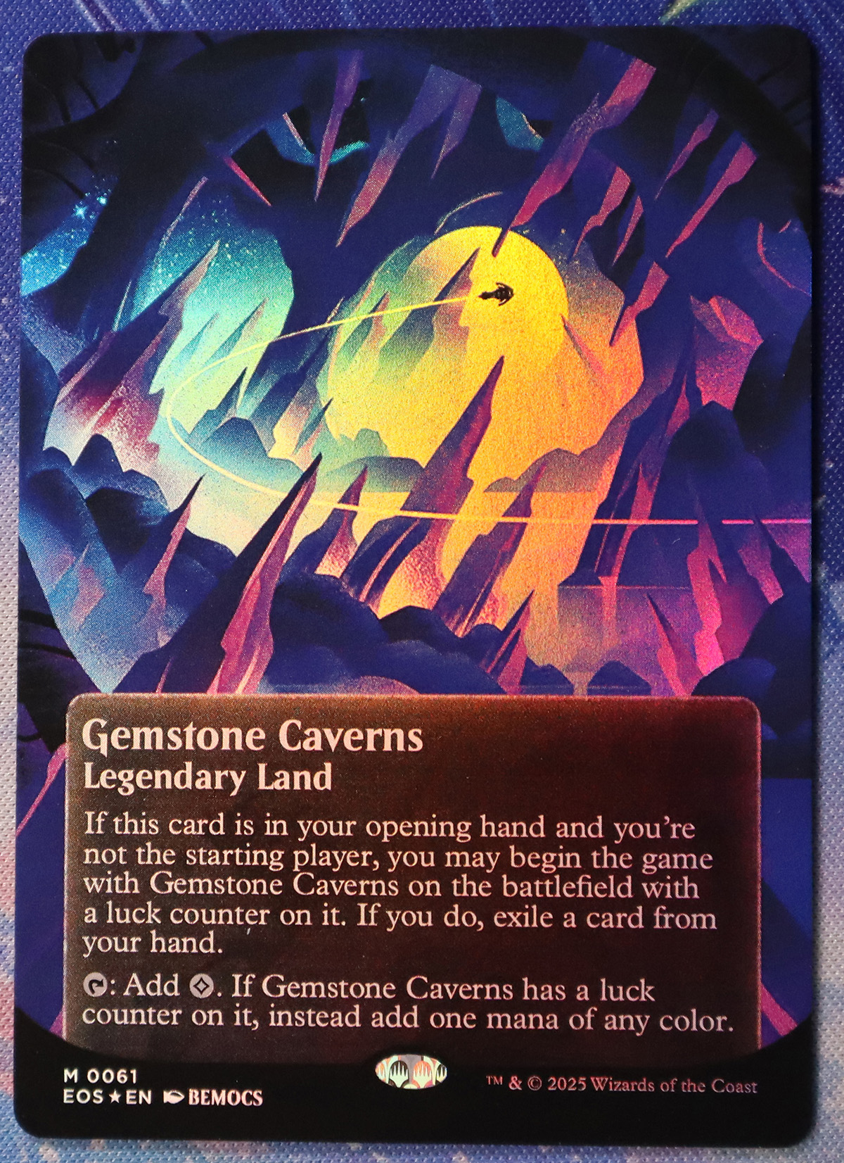 Gemstone Caverns #61 EOS foil