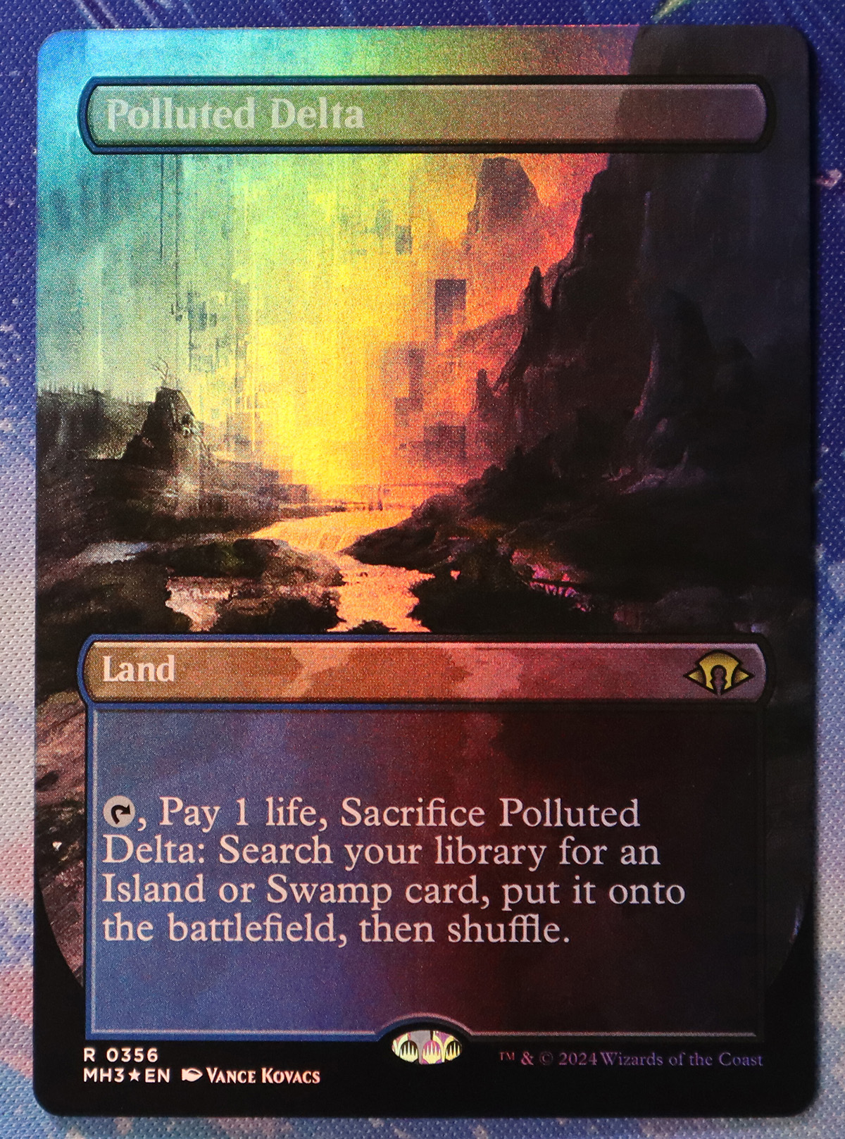 Polluted Delta #356 MH3 foil