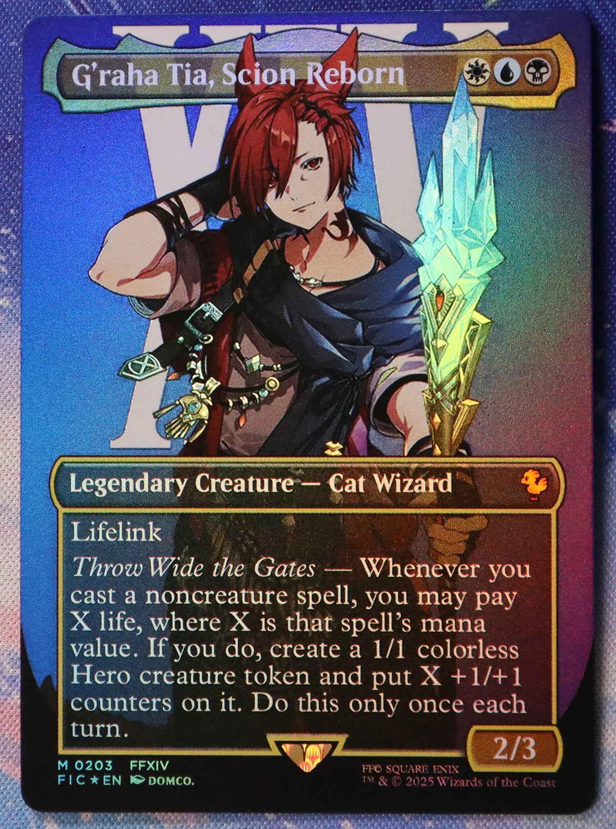 G'raha Tia, Scion Reborn #203 FIC foil