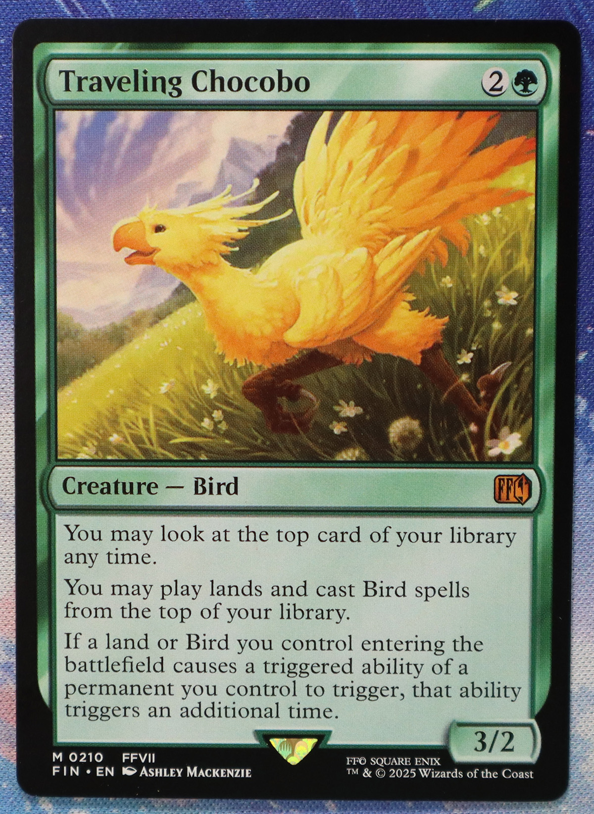 Traveling Chocobo #210 FIN hologram