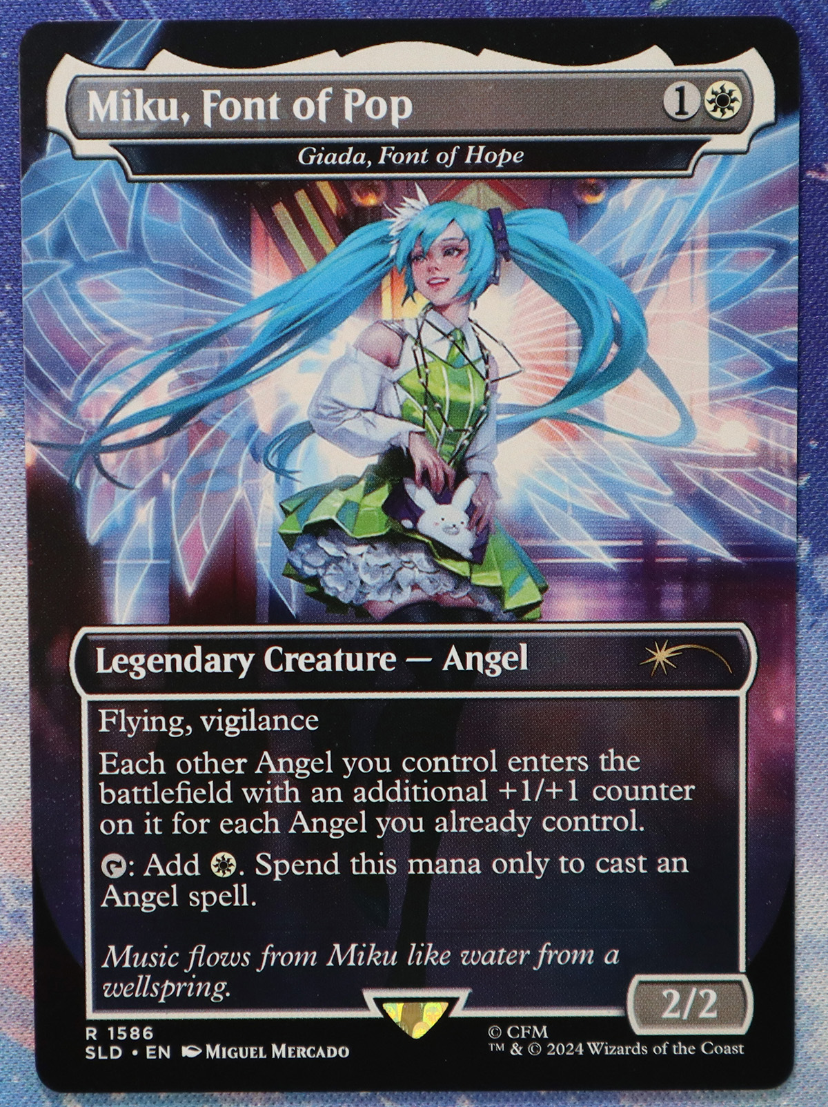 Giada, Font of Hope - Miku, Font of Pop #1586 SLD hologram