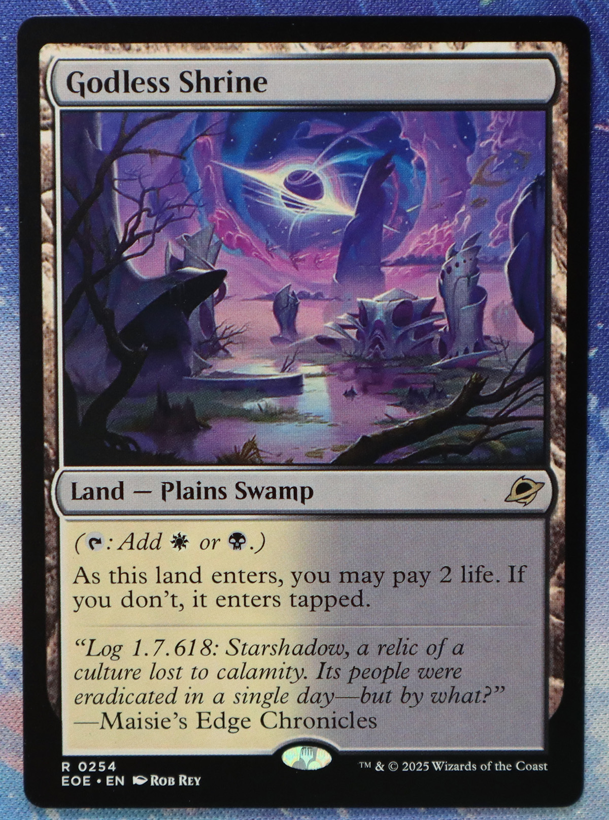 Godless Shrine #254 EOE hologram