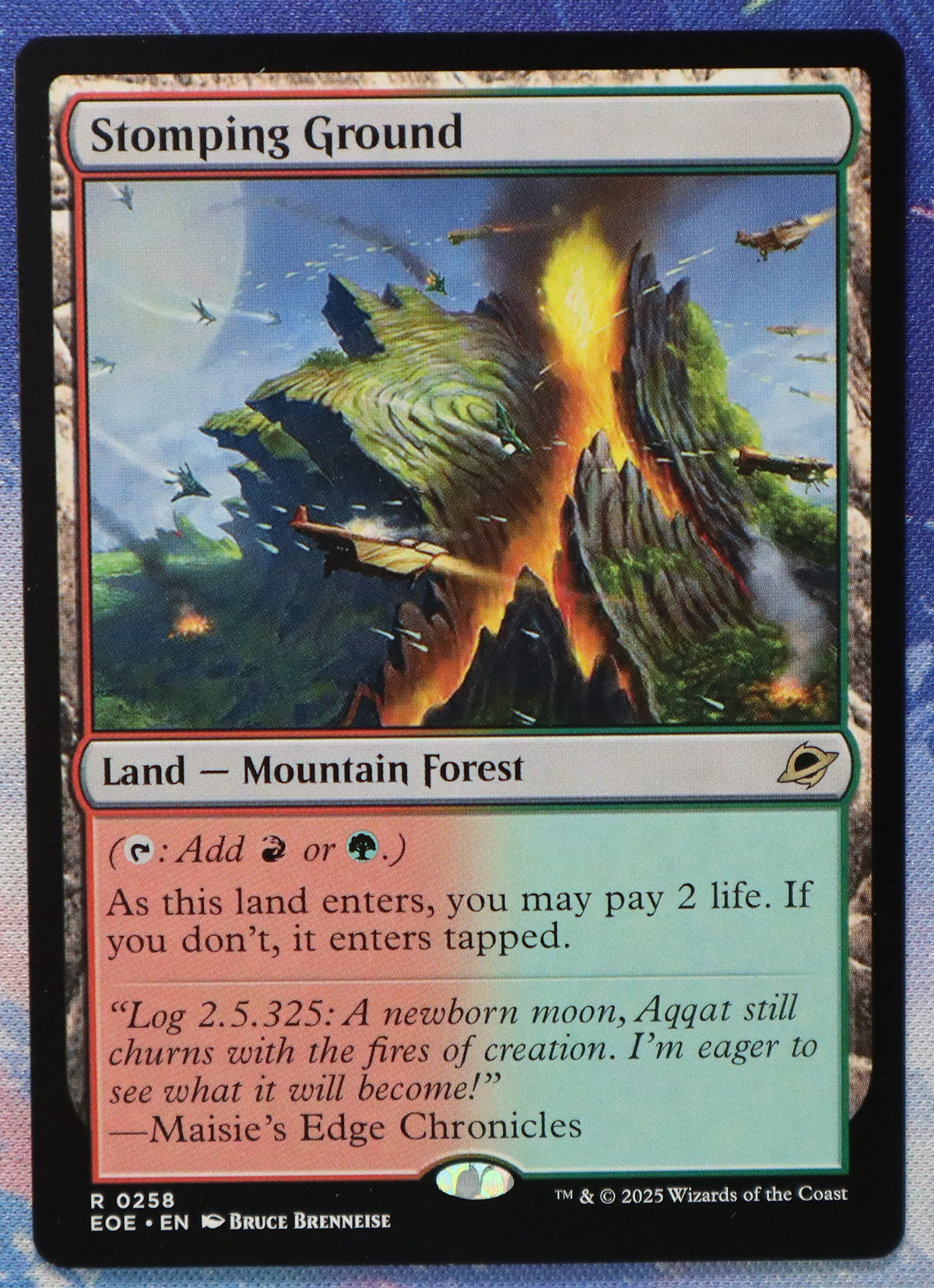 Stomping Ground #258 EOE hologram