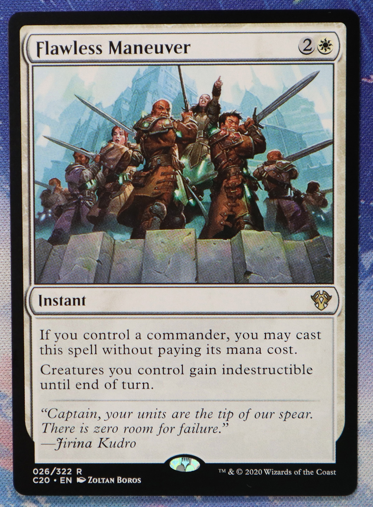 Flawless Maneuver C20 hologram