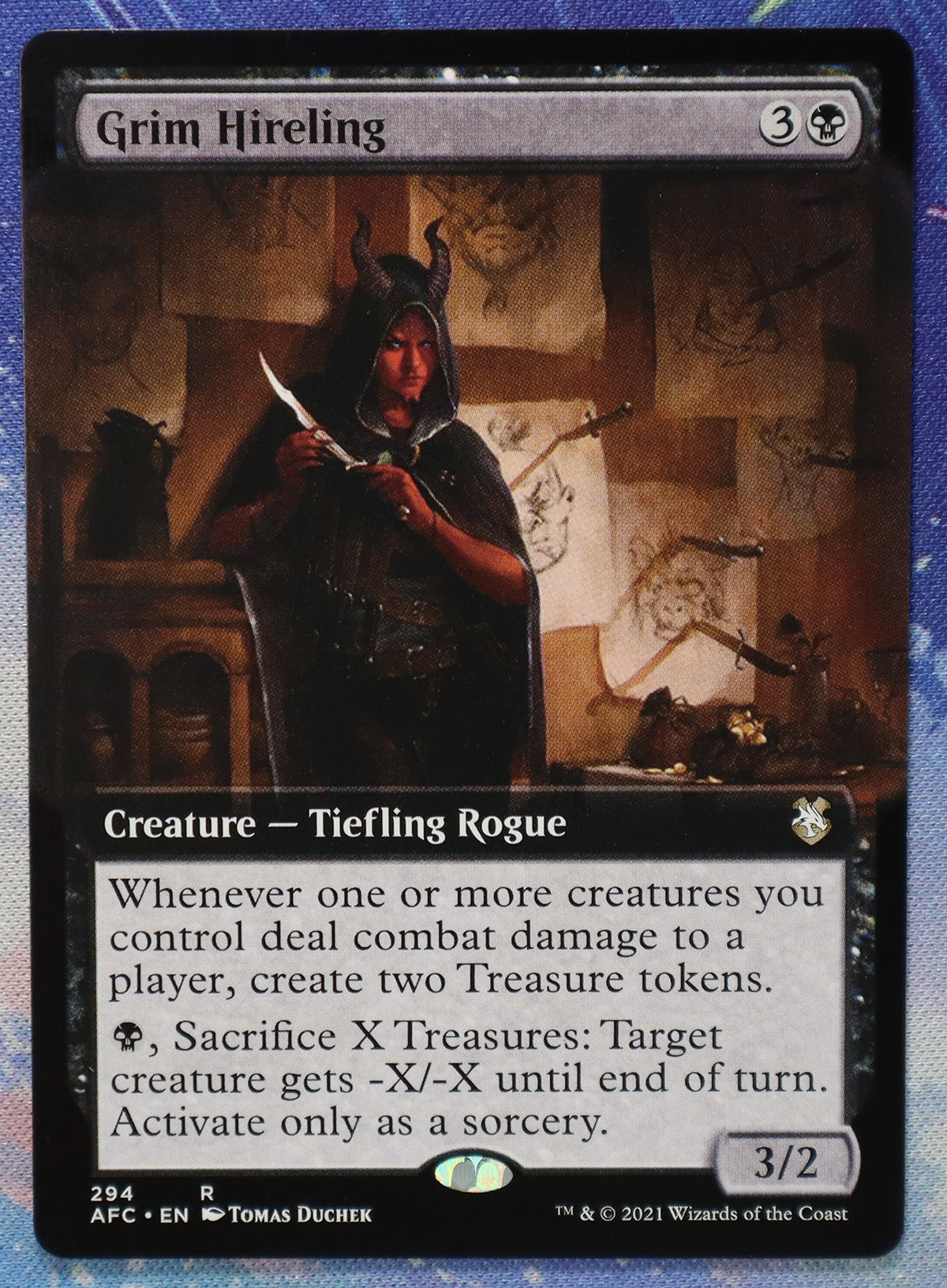 Grim Hireling #294 AFC hologram