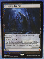 Creeping Tar Pit #024 Zendikar Rising Expeditions (ZNE) hologram