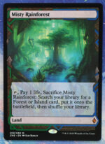 Misty Rainforest ZNE Zendikar Rising Expeditions hologram