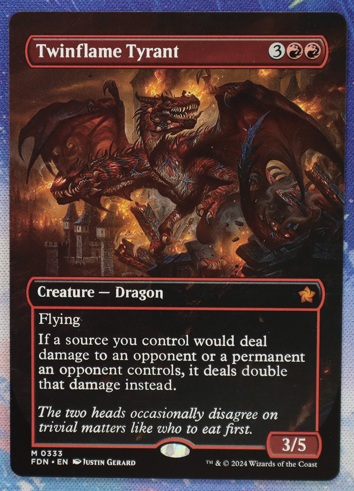 Twinflame Tyrant #333 FDN hologram