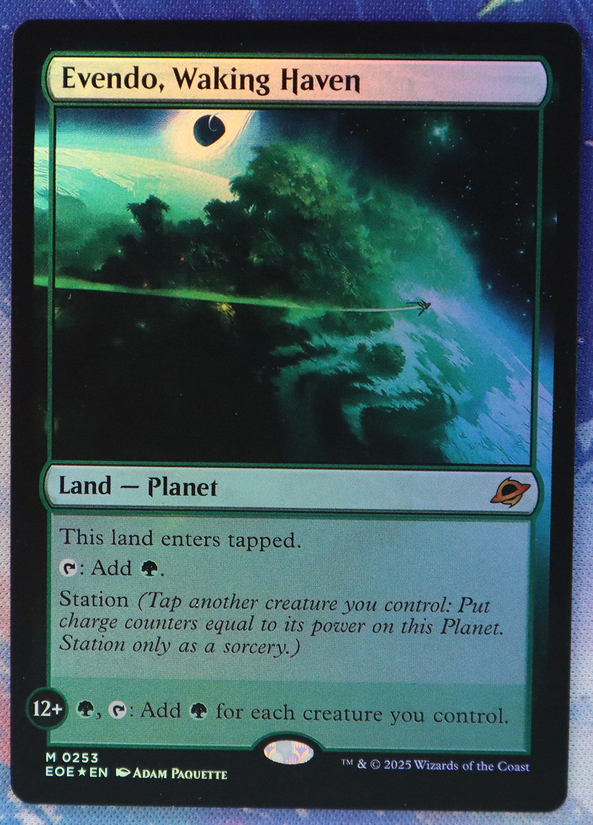 Evendo, Waking Haven #253 EOE foil