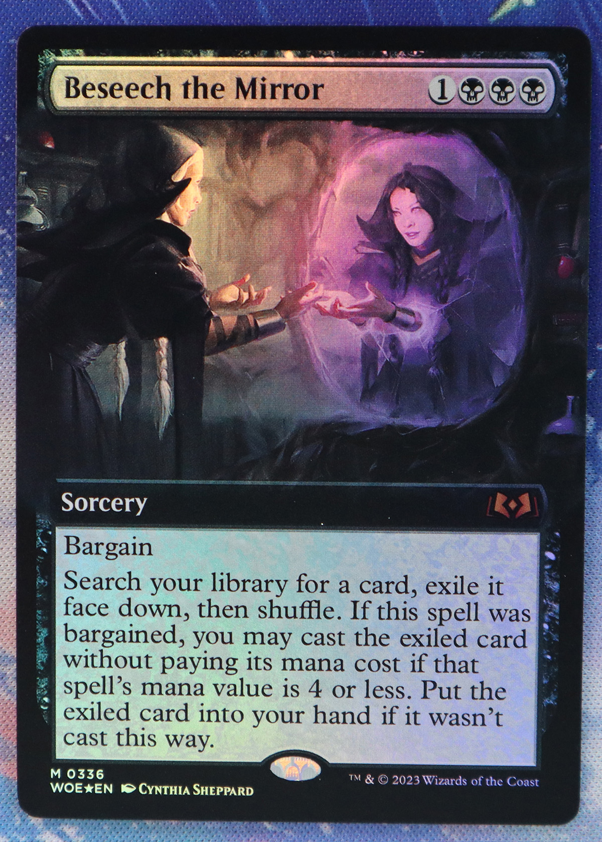 Beseech the Mirror #336 Wilds of Eldraine (WOE) foil