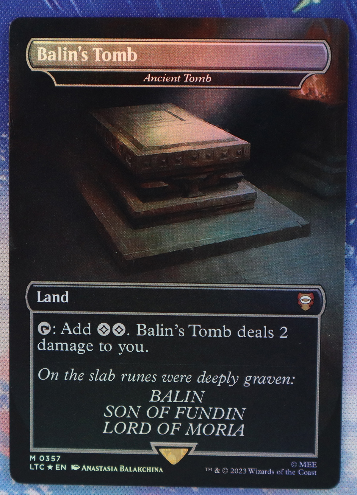 Balin's Tomb (Ancient Tomb) LTC #357 foil