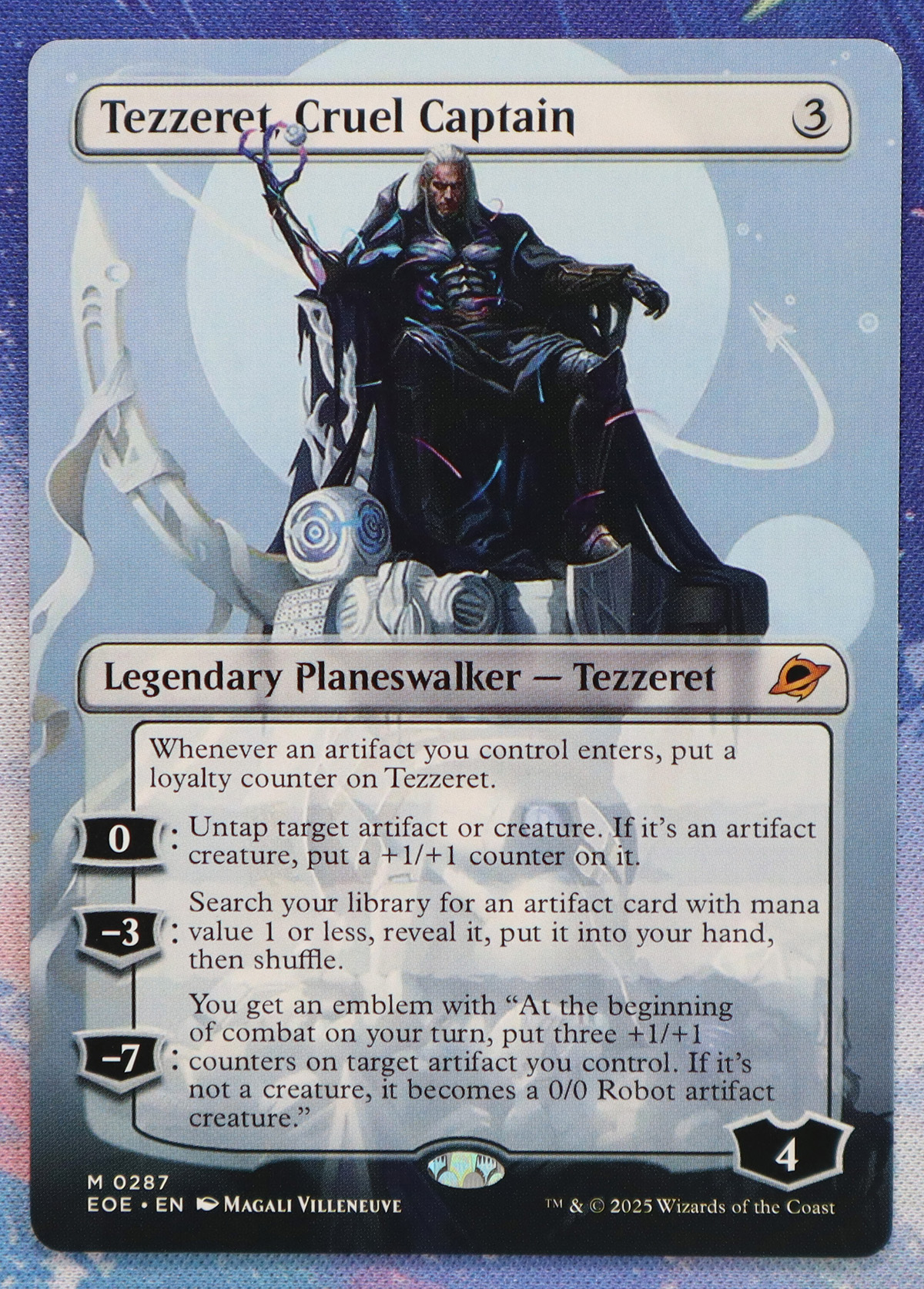 Tezzeret, Cruel Captain #287 EOE hologram