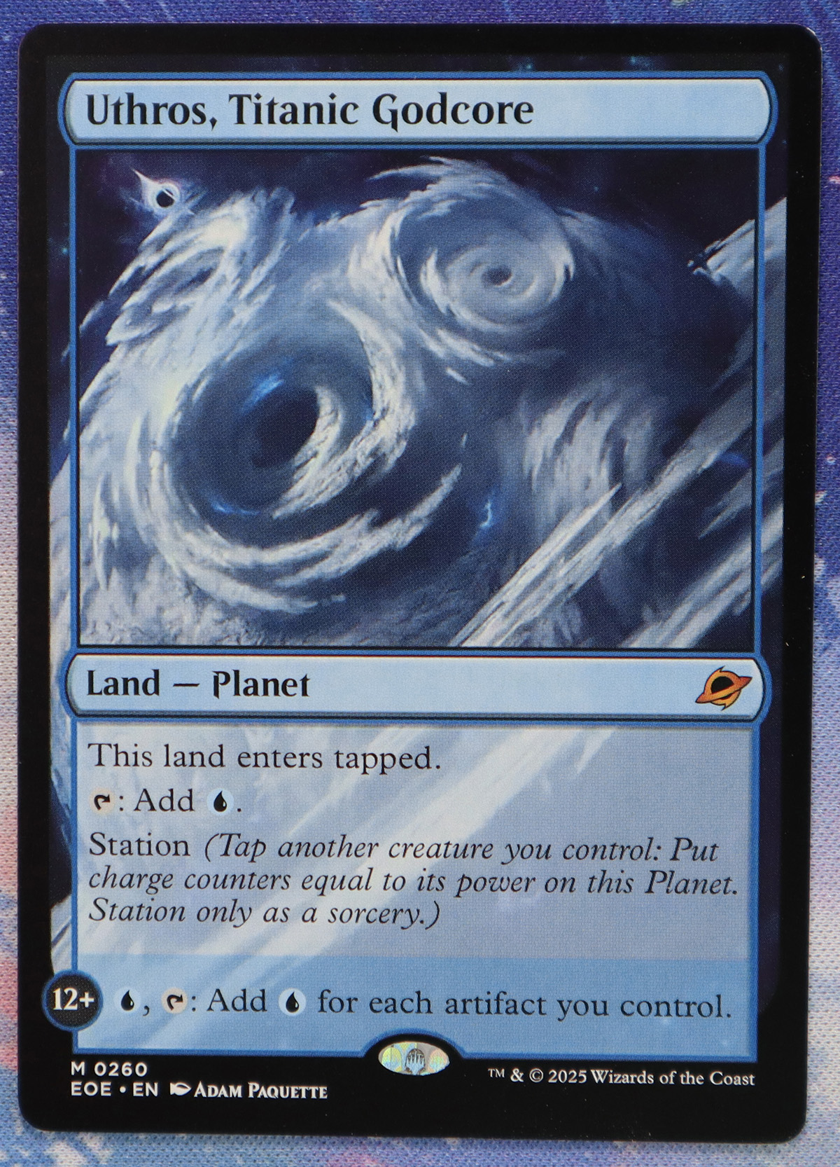 Uthros, Titanic Godcore #260 EOE hologram