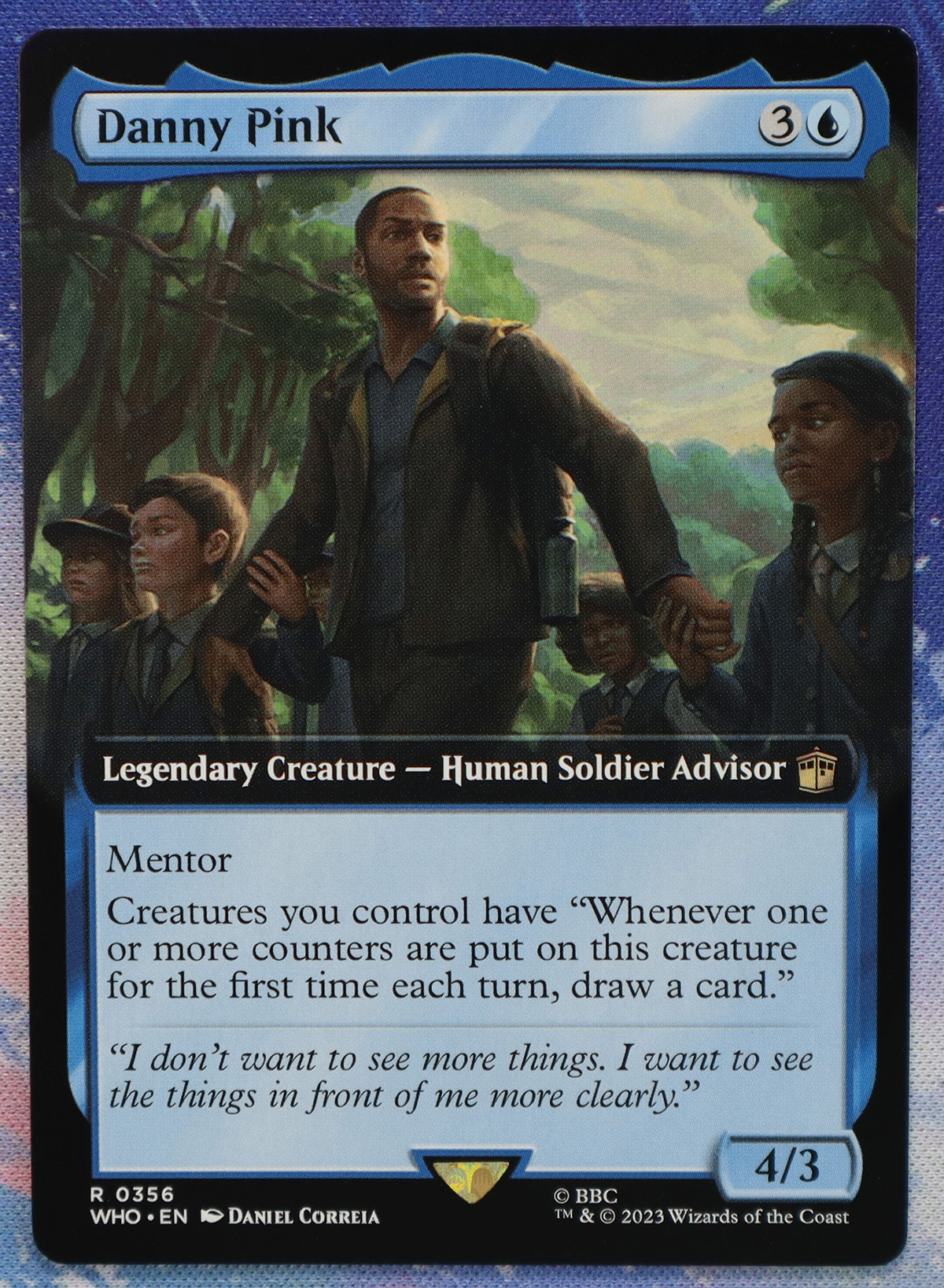 Danny Pink #356 WHO hologram