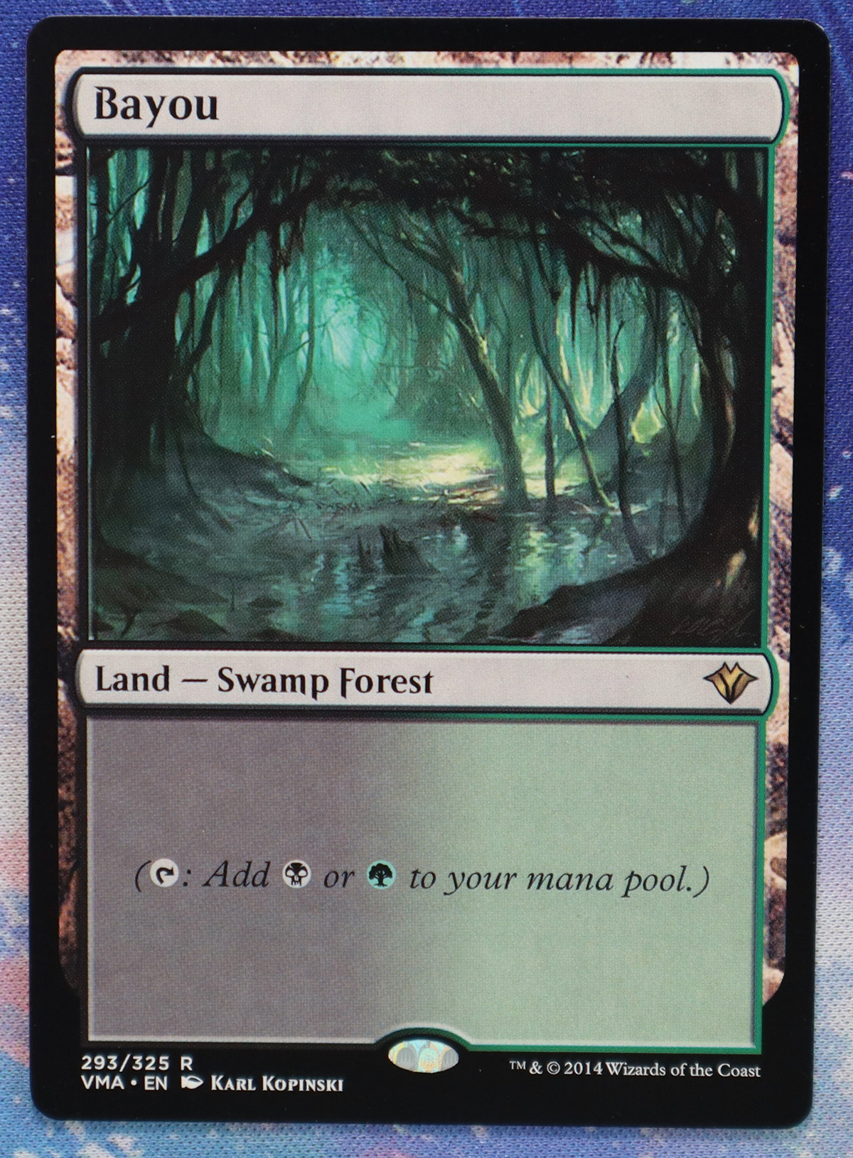 Bayou Vintage Masters hologram