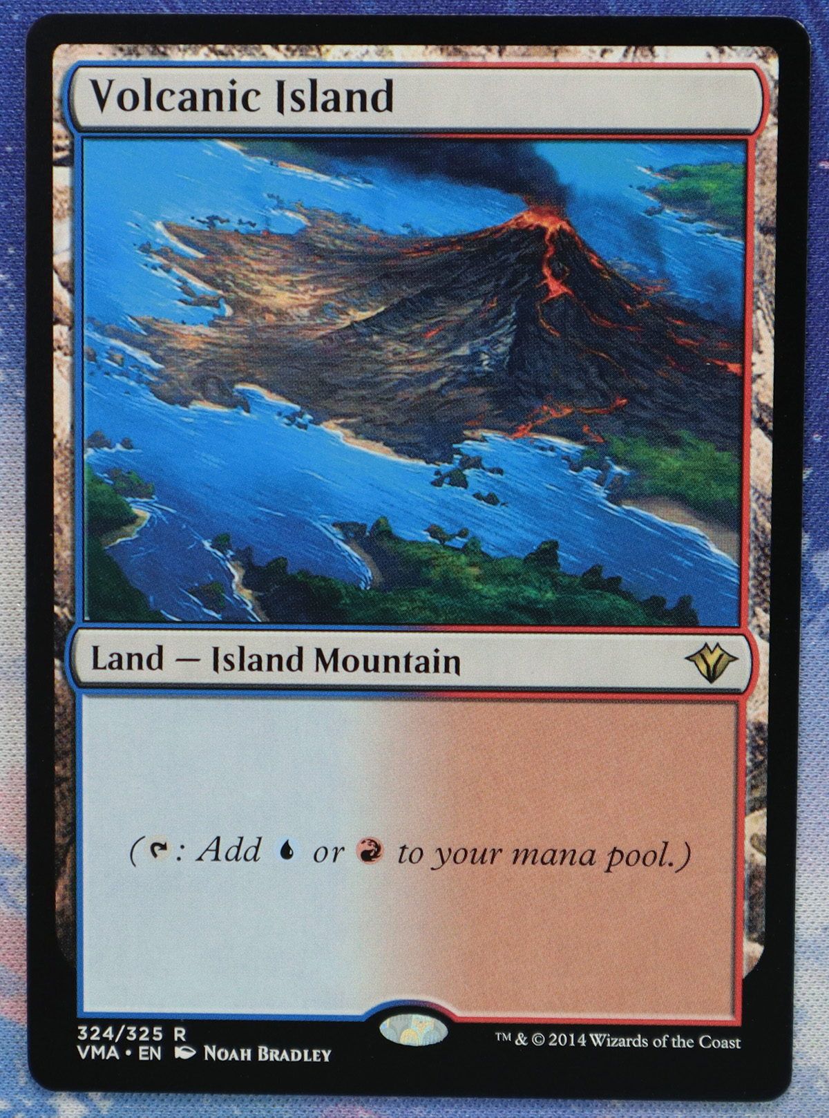 Volcanic Island Vintage Masters hologram