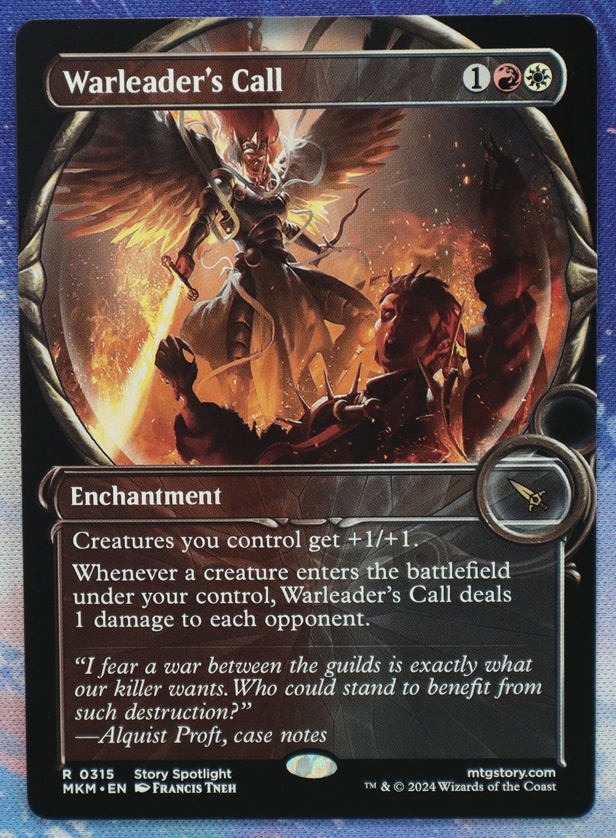 Warleader's Call #0315 Murders at Karlov Manor (MKM) hologram