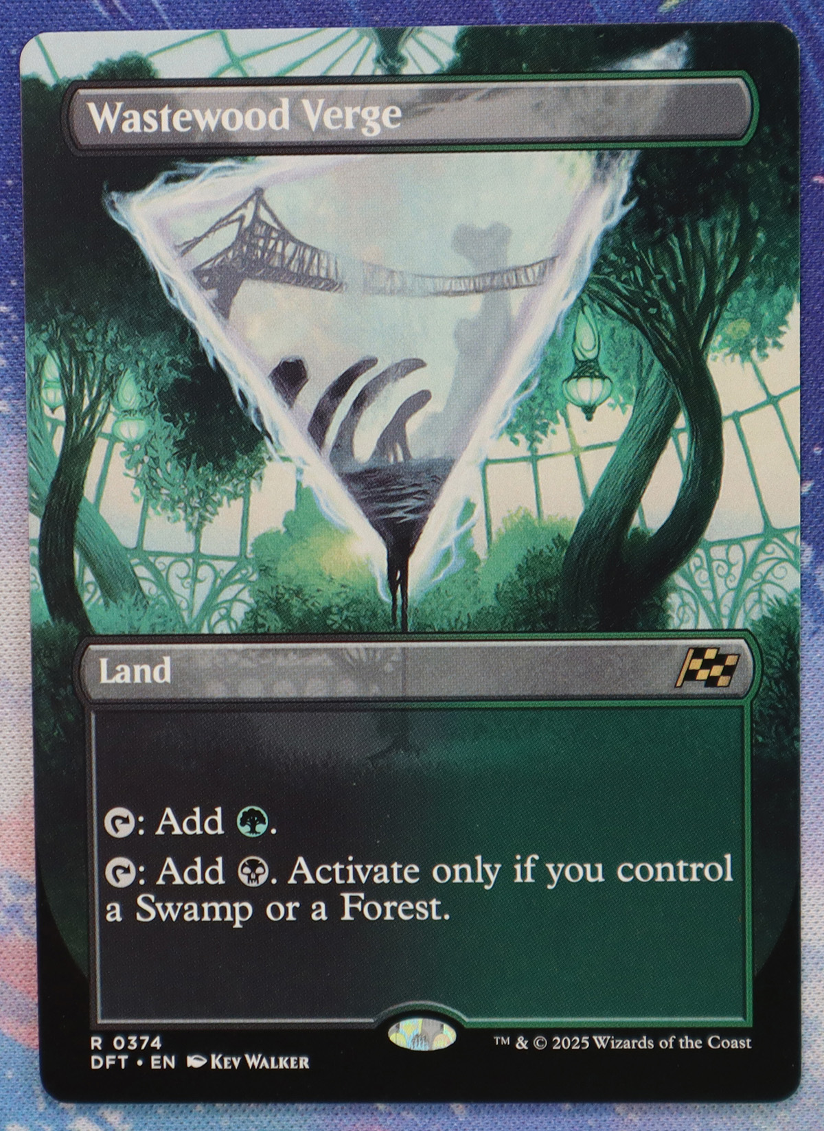 Wastewood Verge #374 DFT hologram