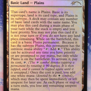 Plains #254 SLD foil