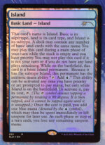 Island #255 SLD foil