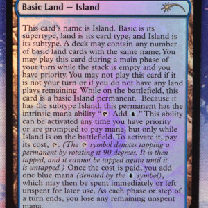 Island #255 SLD foil