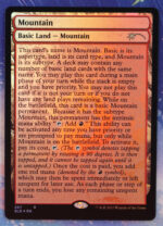 Mountain #257 SLD foil