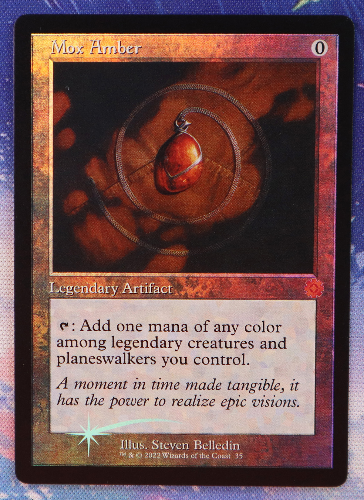 Mox Amber #35 BRR foil