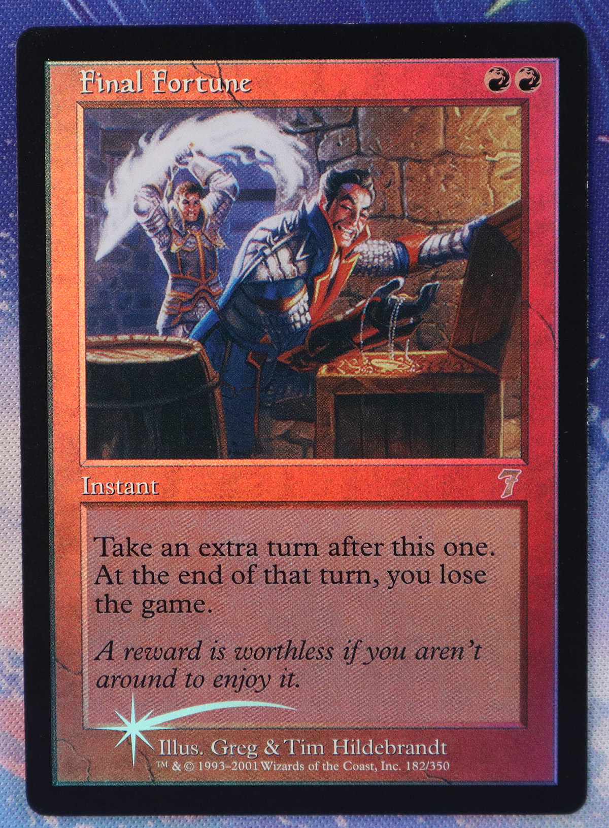 Final Fortune #182 7ED foil