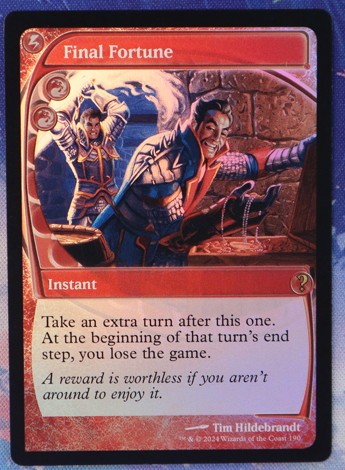 Final Fortune #190 MB2 foil
