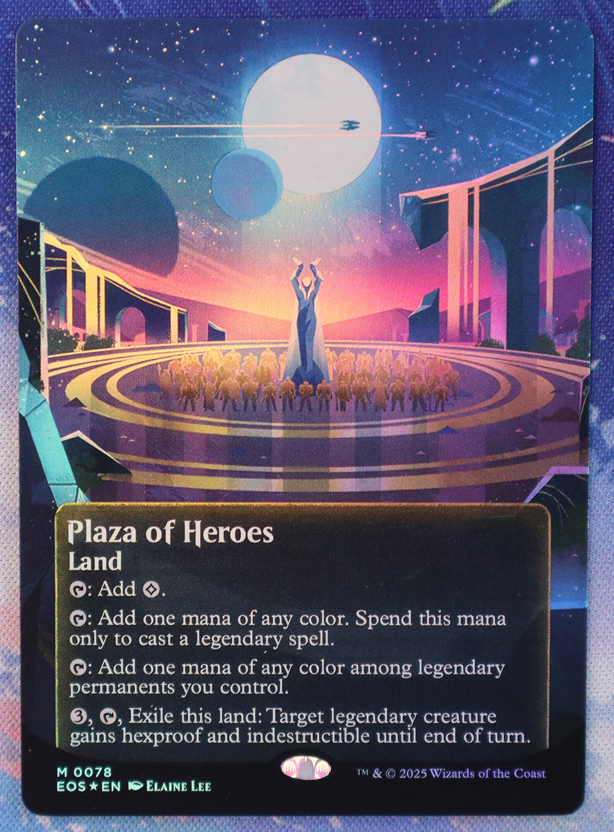 Plaza of Heroes #78 EOS foil