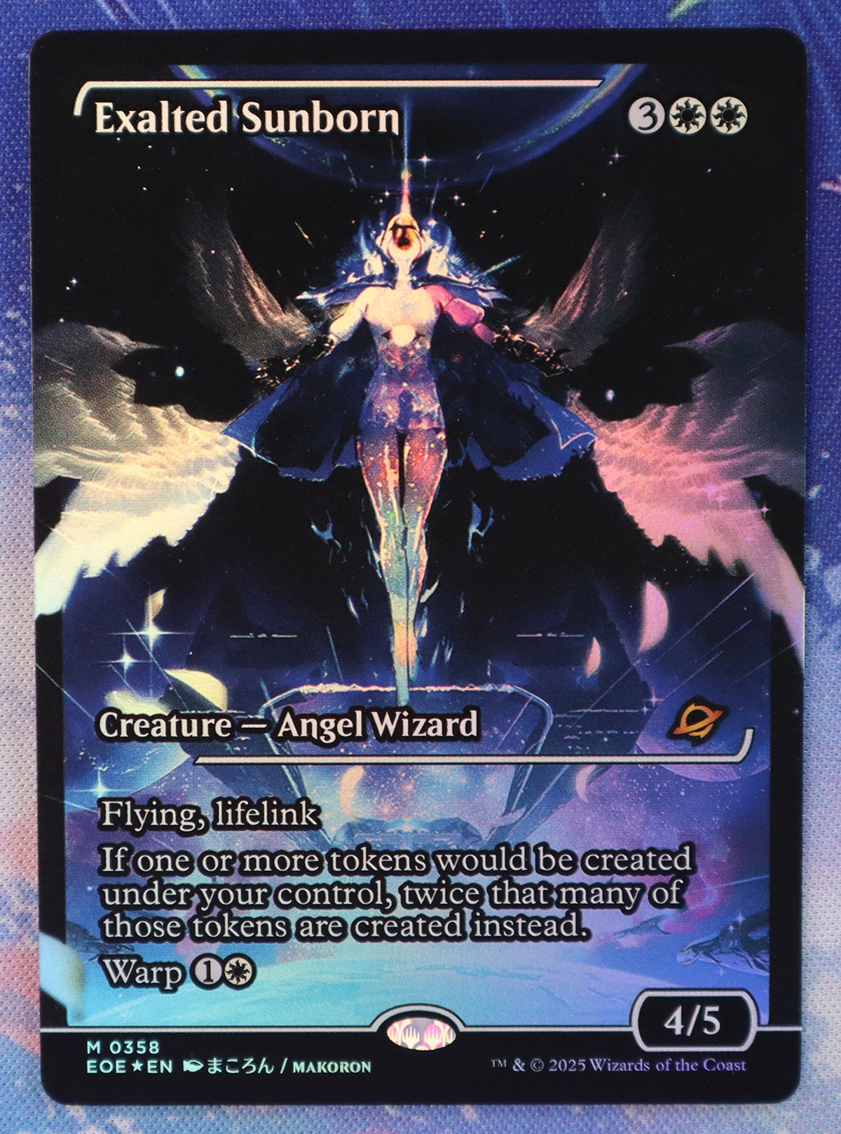 Exalted Sunborn #358 EOE foil