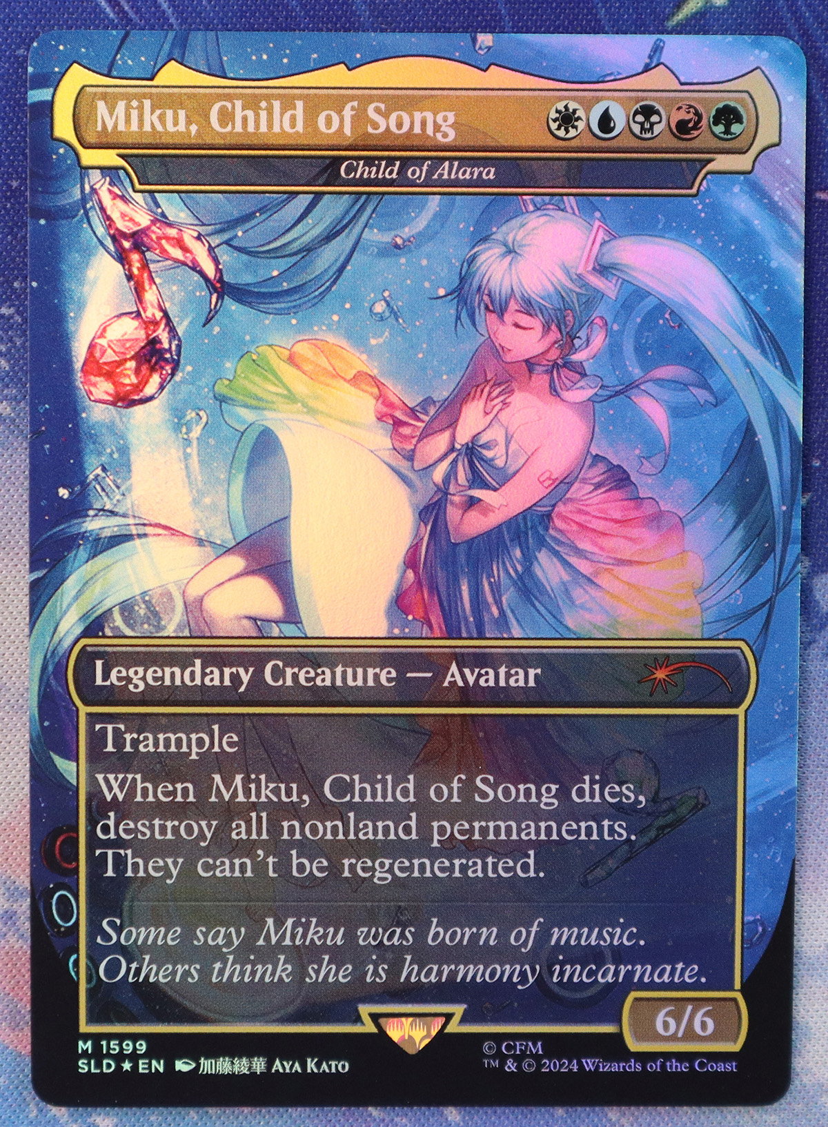 Child of Alara & Miku, Child of Song SLD foil