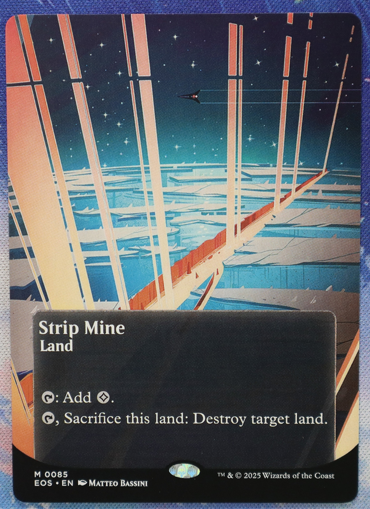 Strip Mine #85 EOS hologram